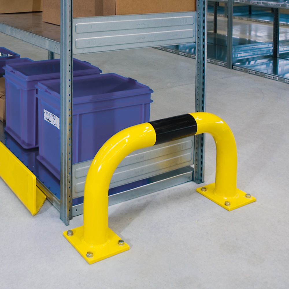 Numéro de l'image du produit 1: Arceau de protection, utilisation en intérieur, Ø 76 mm, H x l 350 x 750 mm
