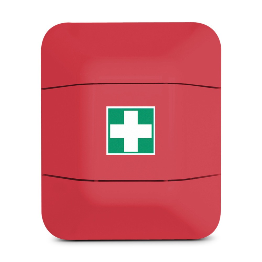 Illustration du produit: Armoire de stockage pour trousse de premiers secours, rouge