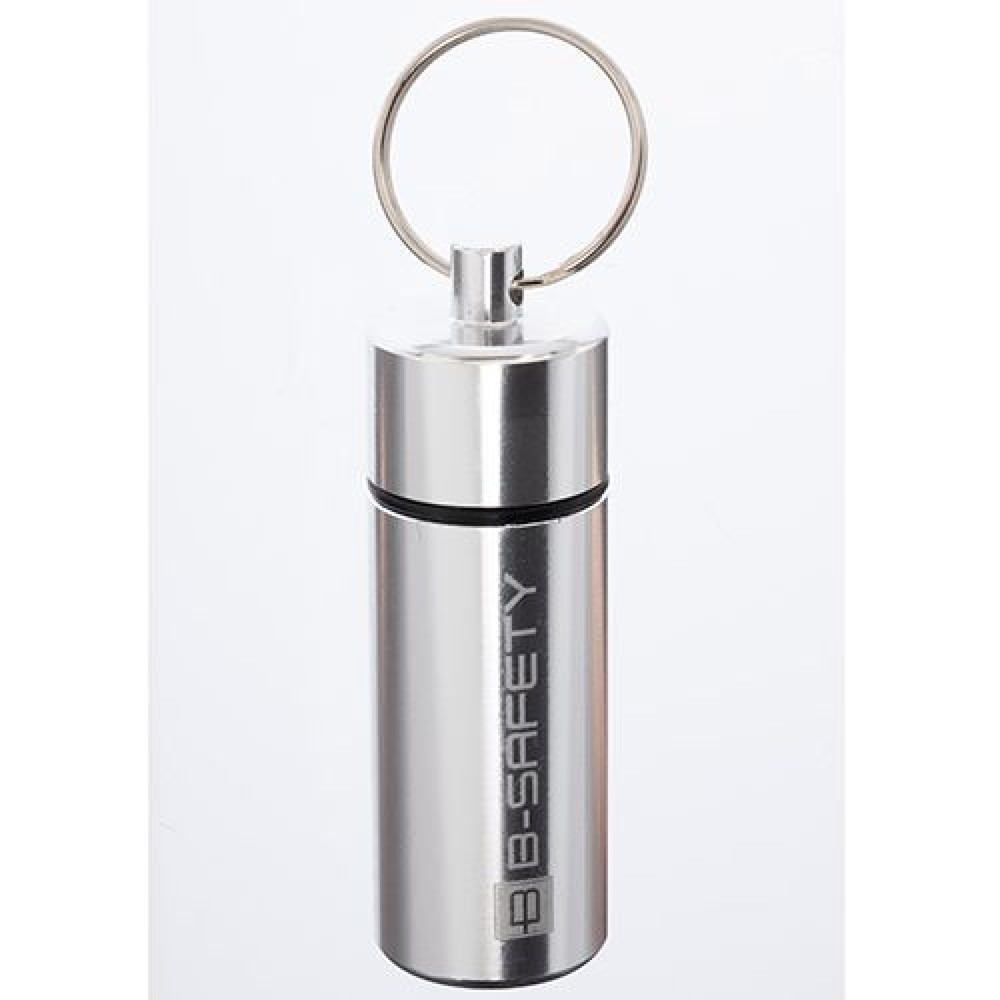 Illustration du produit: Boîte de rangement B-Safety, en aluminium, porte-clés inclus