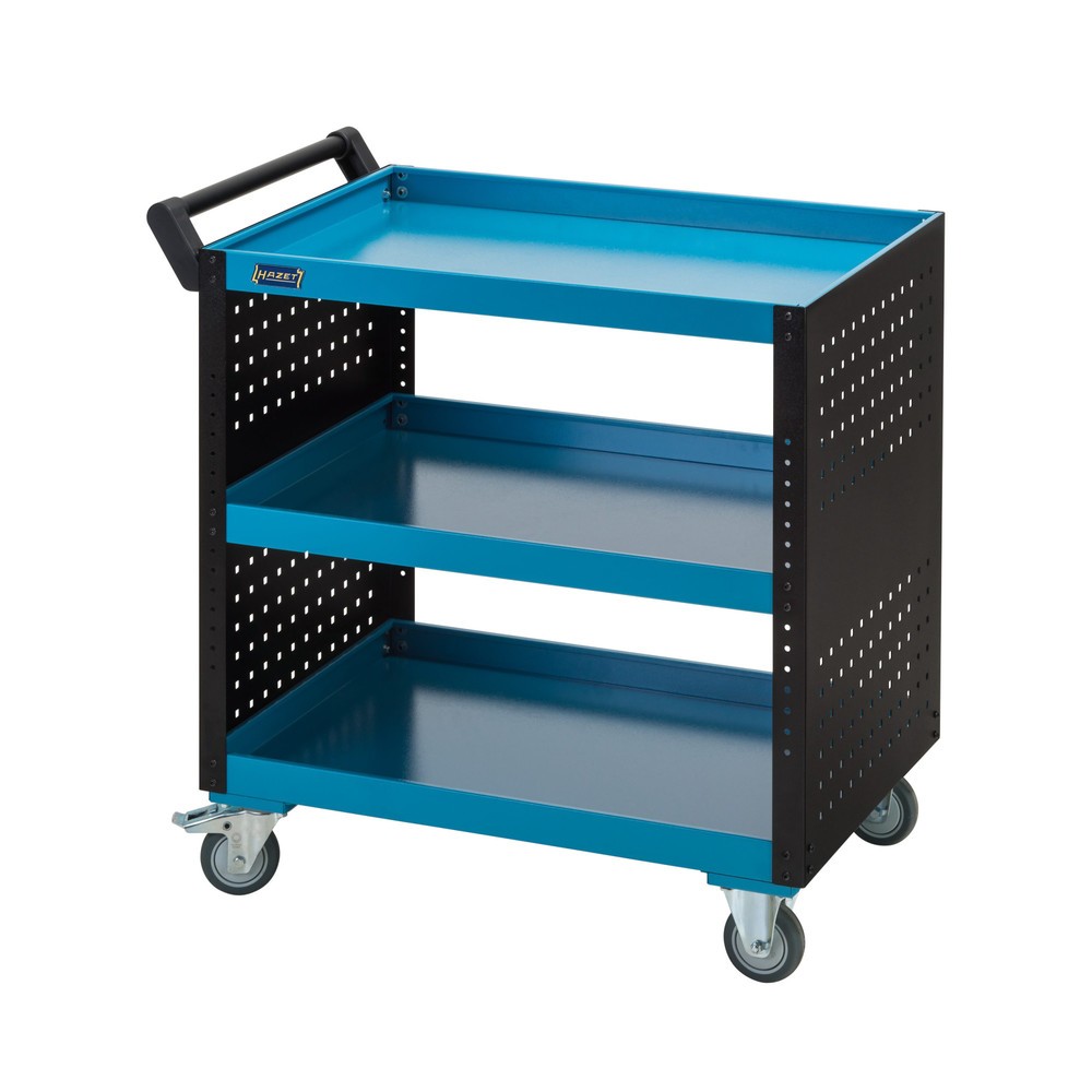 Illustration du produit: Chariot de nettoyage HAZET®, capacité de charge 150 kg, avec grille perforée