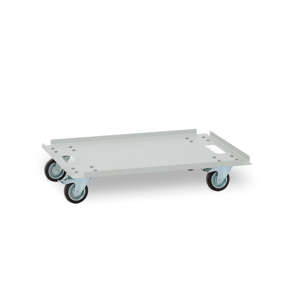 Illustration du produit: Chariot pour armoires à batteries CEMO, capacité de charge 240 kg, pour max. 2 unités