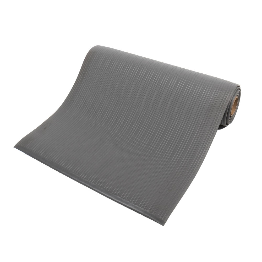 Numéro de l'image du produit 3: Tapis anti-fatigue COBA Orthomat® Ribbed, monocouche, gris, l × L 600 x 900 mm