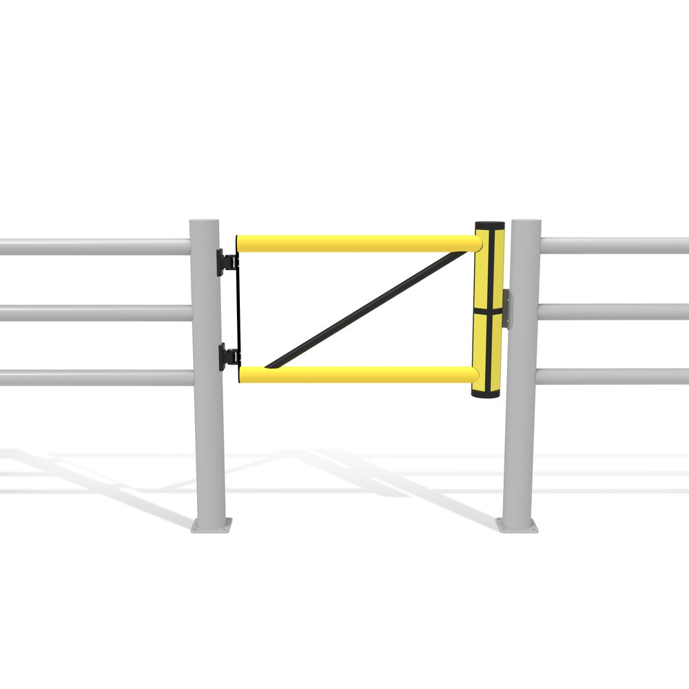 Numéro de l'image du produit 11: dancop Porte battante pour garde-corps de sécurité « Delta », H x l 1 200 x 1 000 mm