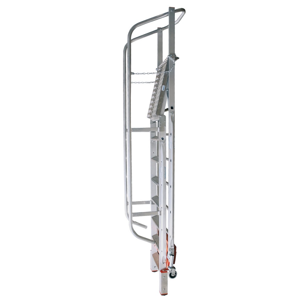 Numéro de l'image du produit 2: KRAUSE® Échelle à plateforme STABILO Vario, lestage 20 kg, hauteur déployée 1,90 m
