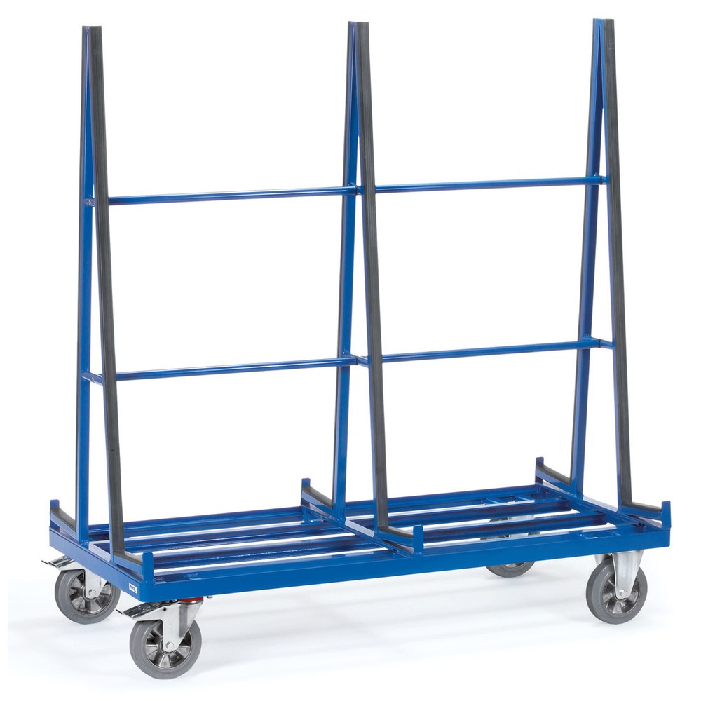Illustration du produit: fetra® Chariot porte-panneaux, 2 faces, HxlxP 1 783 x 1 676 x 800 mm