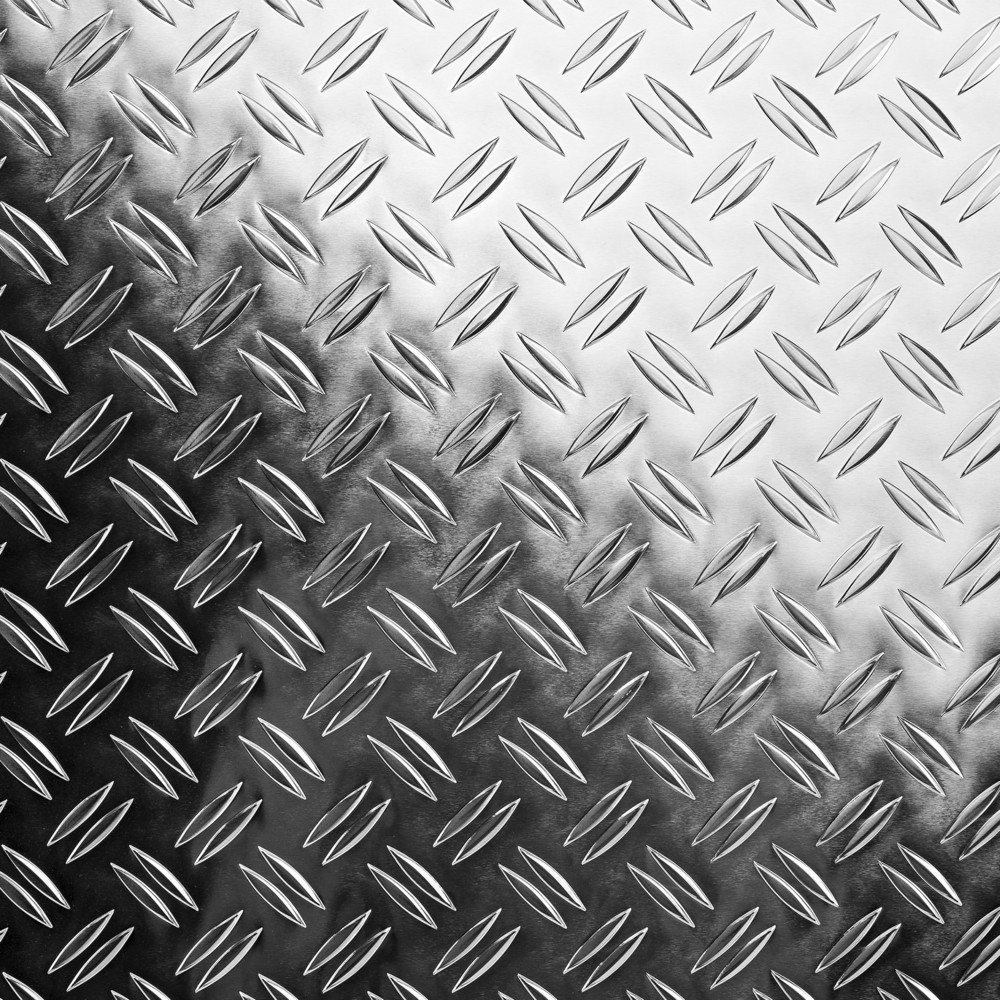 Illustration du produit: Fond en tôle striée en aluminium,2/4 mm,pour IC 1540