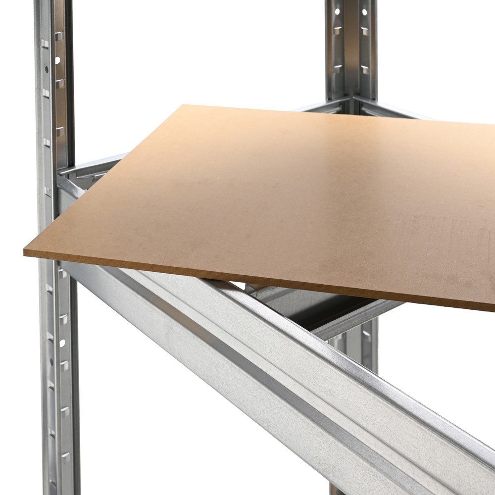 Numéro de l'image du produit 5: HEMMDAL Rayonnage à tablettes galvanisé, charge par tablette 600 kg, HxlxP 1 770 x 900 x 450 mm