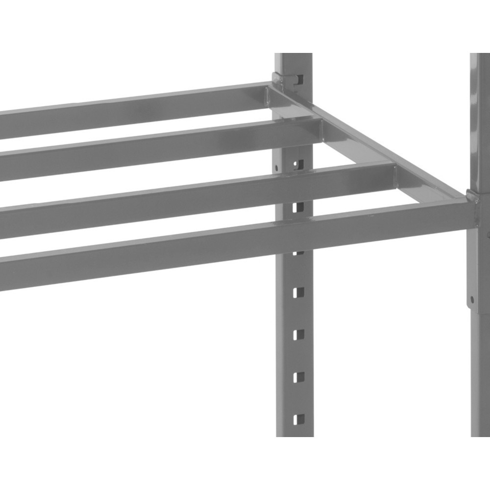 Numéro de l'image du produit 3: ManOrga Tablette pour rayonnage à tablettes, avec tablettes en tube d'acier, CT 460 kg, lxP 1 260 X 800 mm