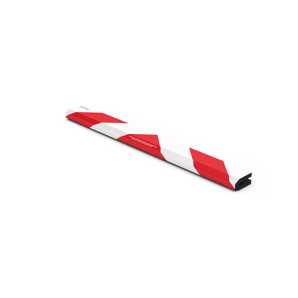 Illustration du produit: Rampe lumineuse VETTER® ZEBRA pour bras de fourche avec aimants, HxlxP 80 x 1 000 x 45 mm