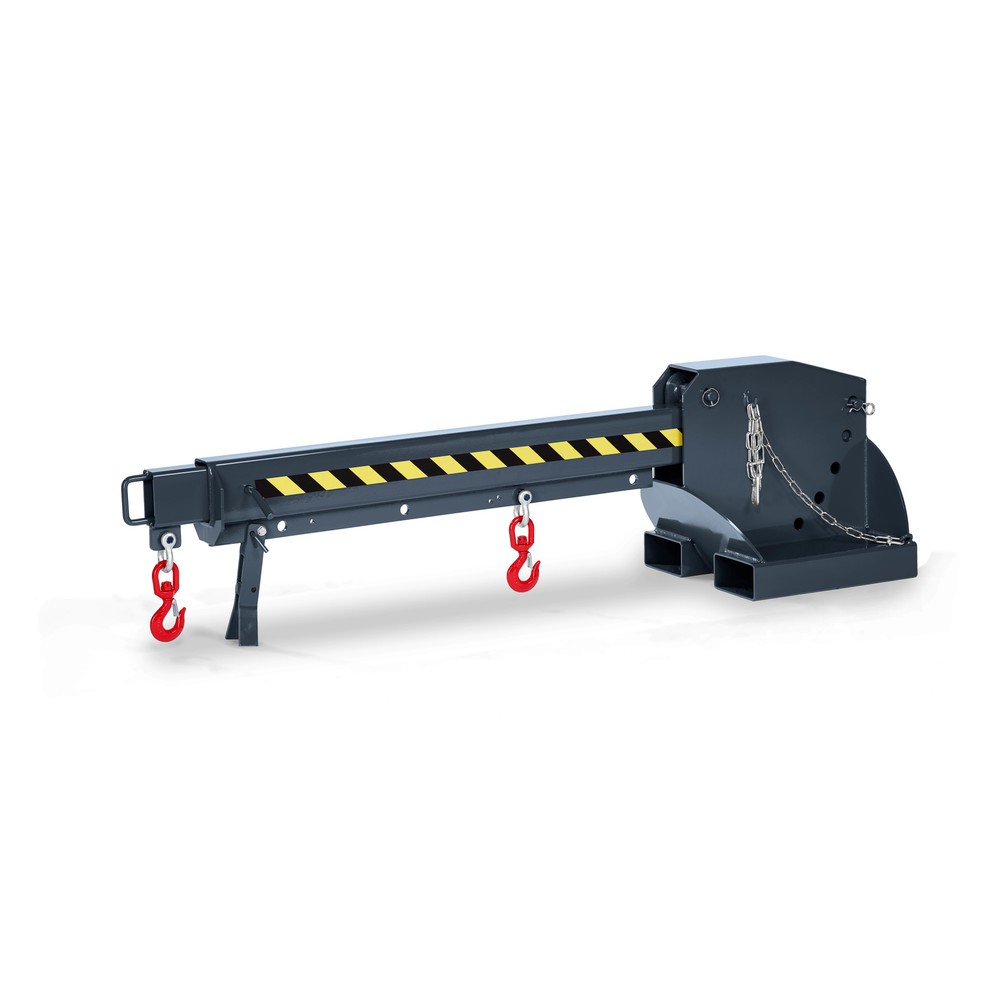 Illustration du produit: RR-Industrietechnik® Flèche de grue type RKT, capacité de charge 650 ‑ 3 000 kg, RAL 7016 gris anthracite
