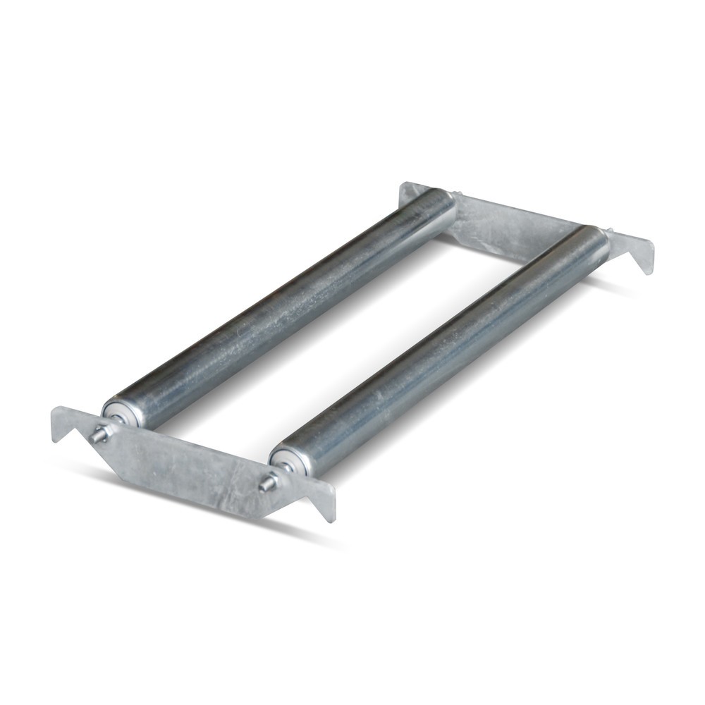 Illustration du produit: Support à roulettes enfichable pour rayonnages à fûts, 1 fût de 200 l