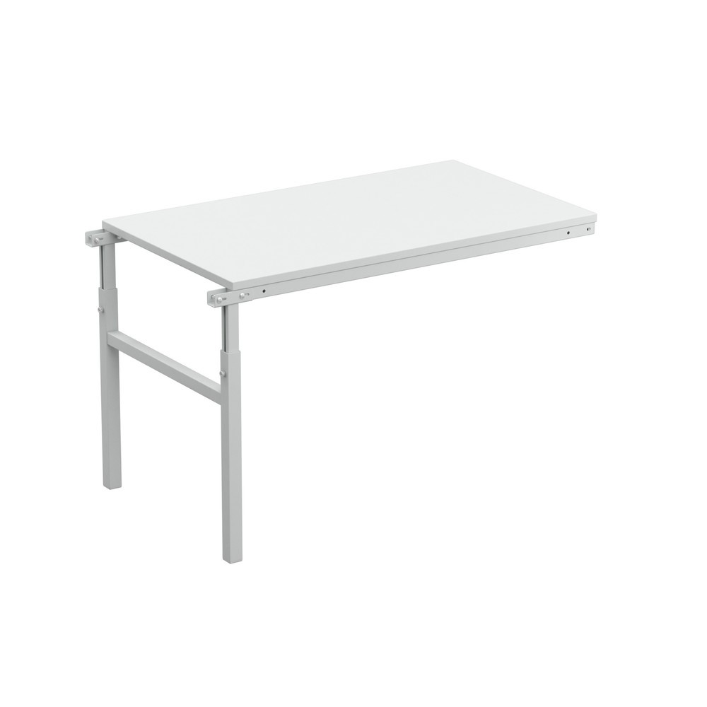 Illustration du produit: Table d’appoint pour système de poste de travail, réglable en hauteur, FP 150 kg, LxP 700 x 500 mm