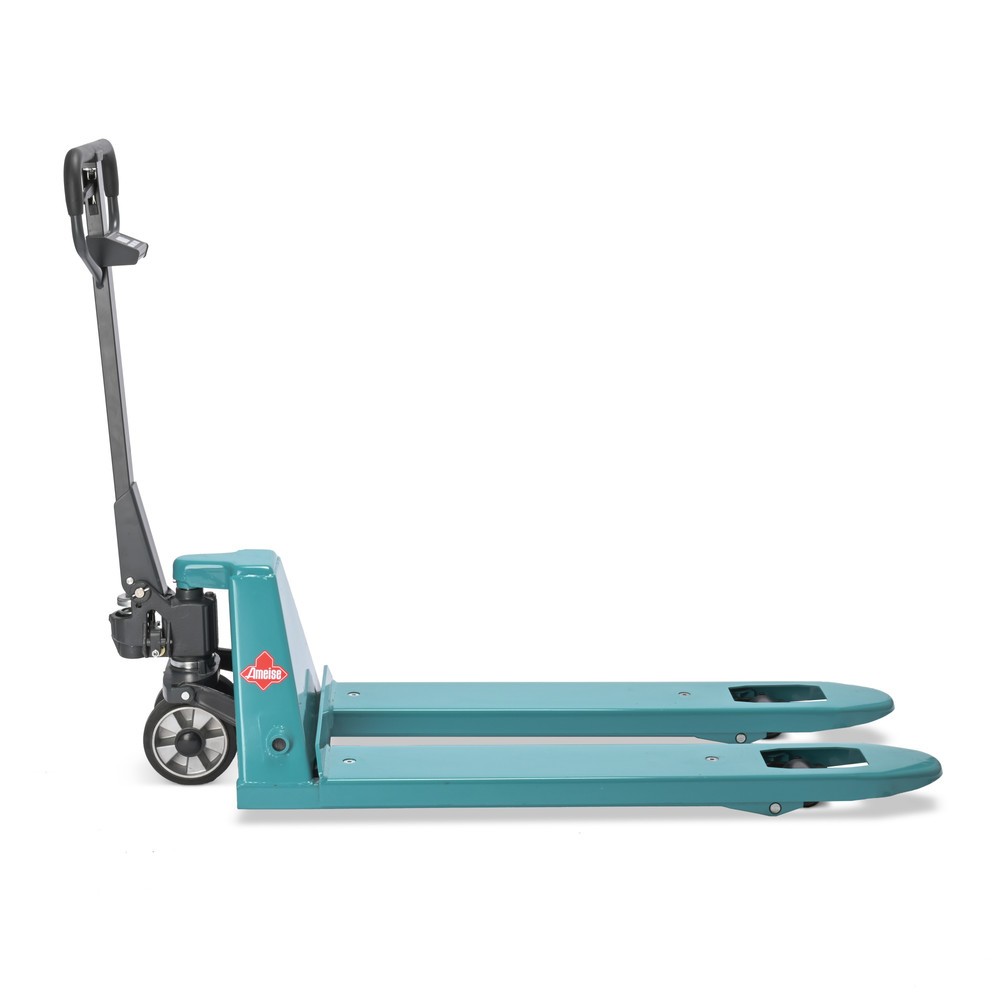 Numéro de l'image du produit 7: Transpalette avec balance Ameise® PTM 2.0 Scale avec écran sur la tête du timon, capacité de charge 2 000 kg, roues simples