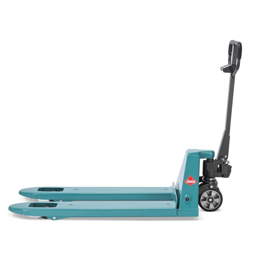 Numéro de l'image du produit 11: Transpalette avec balance Ameise® PTM 2.0 Scale avec écran sur la tête du timon, capacité de charge 2 000 kg, roues simples