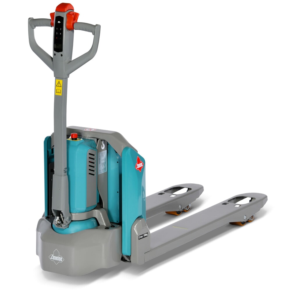 Illustration du produit: Transpalette électrique Ameise® PTE 1.5, capacité de charge 1 500 kg, longueur des fourches 1 150 mm