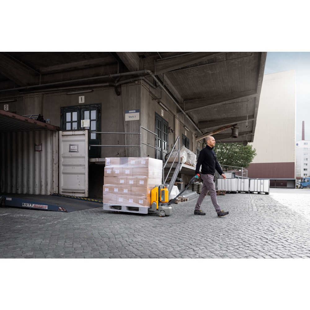 Numéro de l'image du produit 9: Transpalette électrique Jungheinrich AME 16, capacité de charge 1 600 kg, longueur des fourches 1 150 mm